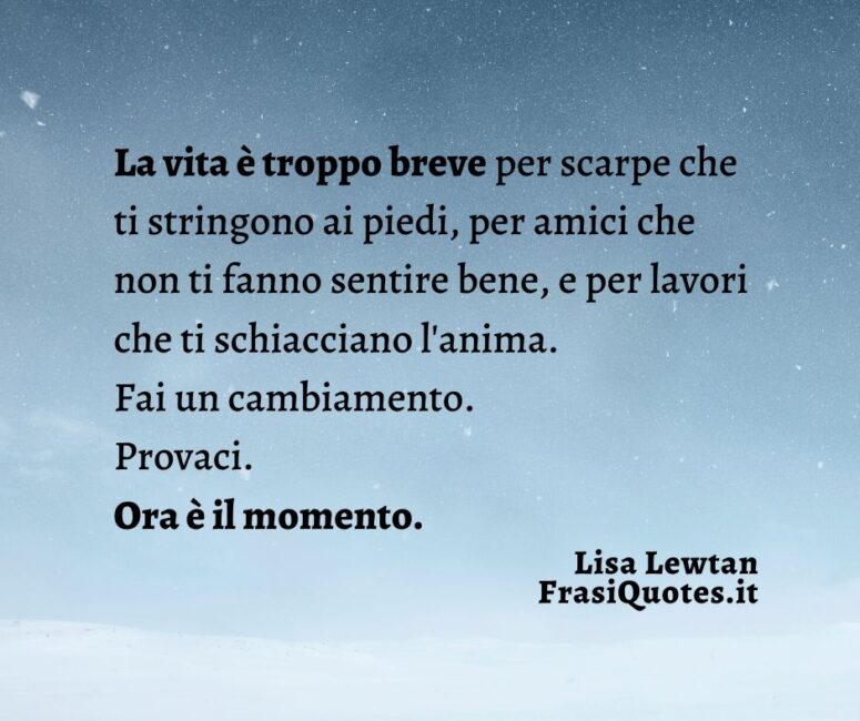 Frasi belle sulla vita