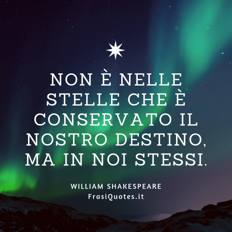 Citazioni sulla Vita - William Shakespeare