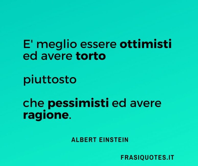 Citazioni sull'ottimismo