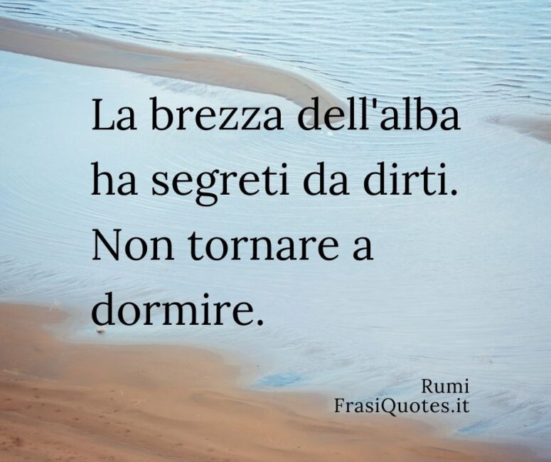 Frasi belle poetiche sull'alba Frasi del giorno