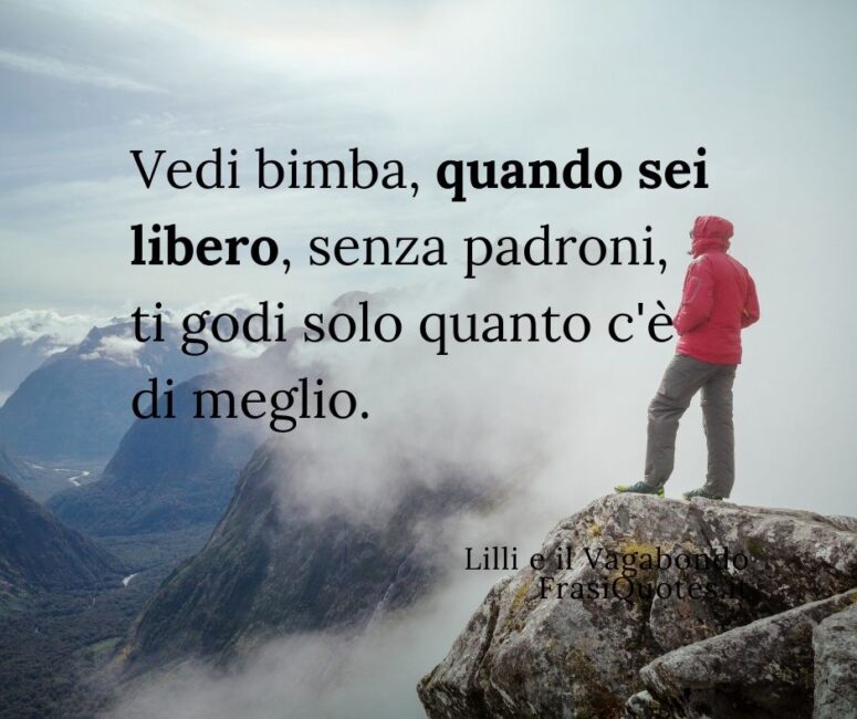 Frase del Giorno _ Frasi Lilli e il Vagabondo Walt Disney