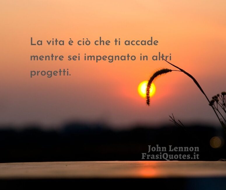 Citazioni sulla vita John Lennon