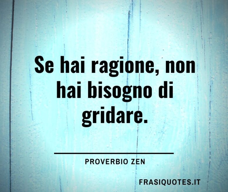 Proverbio Zen Citazioni Sagge