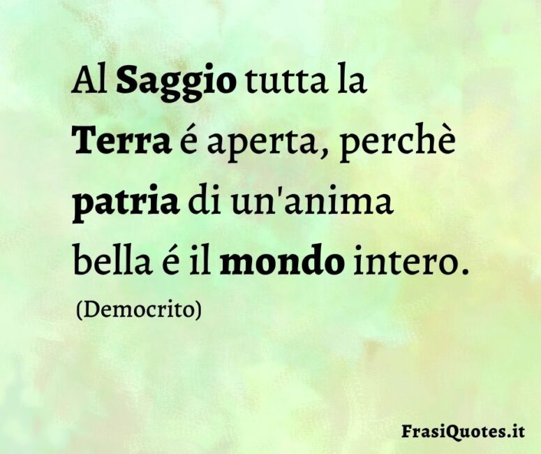 Citazioni sagge sul mondo