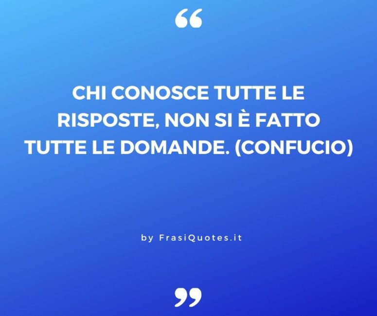 Confucio Frasi sulla Vita