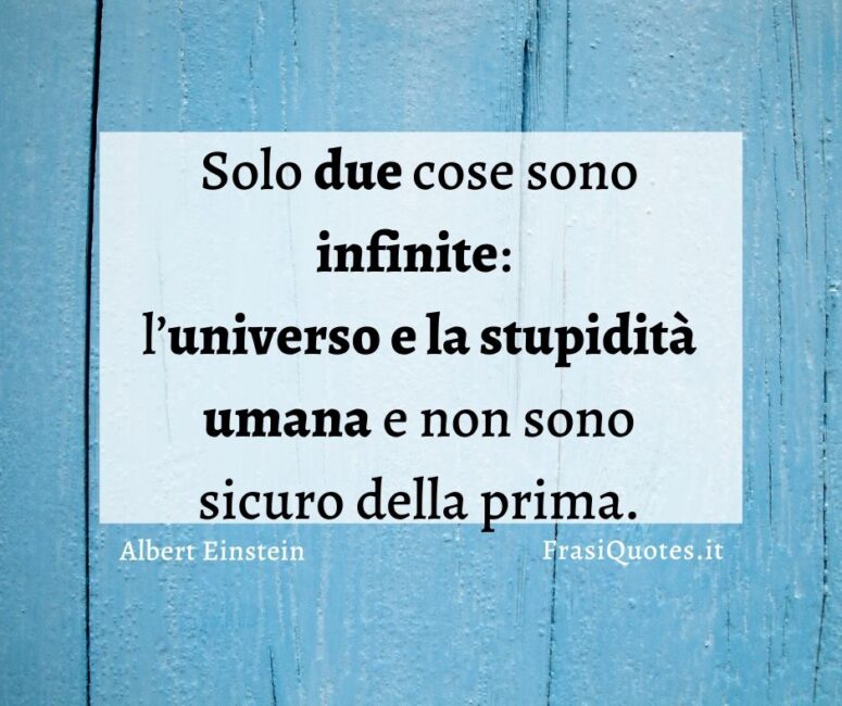 Frasi belle vita Albert Einstein