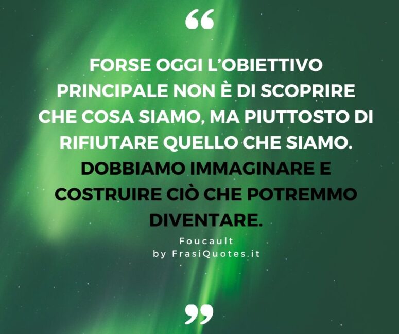 Foucault Frasi Filosofiche