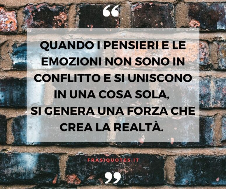 pensieri e emozioni frasi