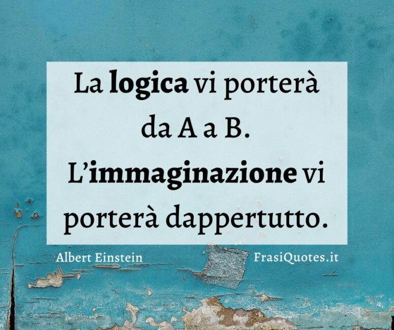 Frasi belle Albert Einstein