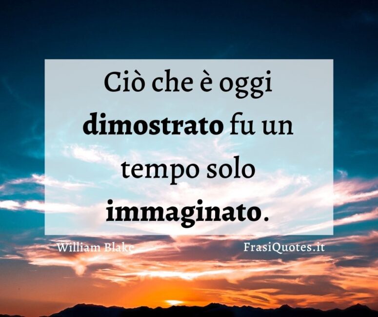 Frasi belle immaginazione