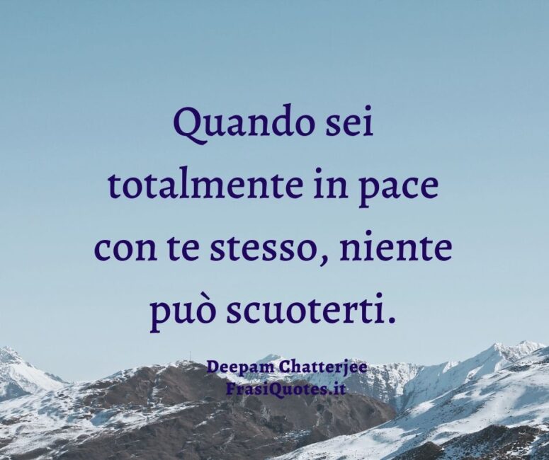 Frasi pace interiore 