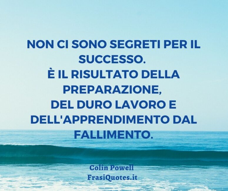 Frasi sul successo