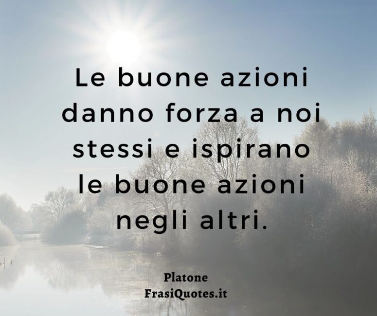 Frasi sulle buone azioni