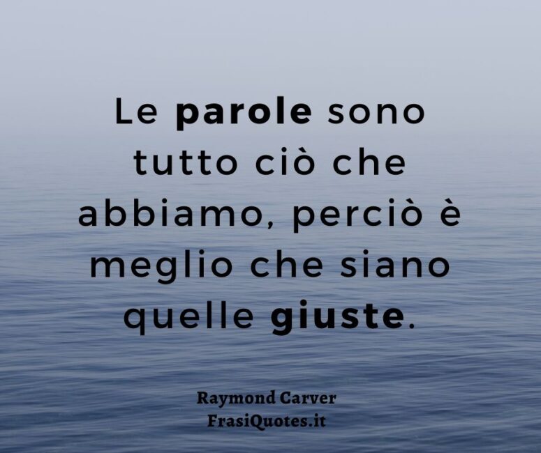 Frasi sulle parole