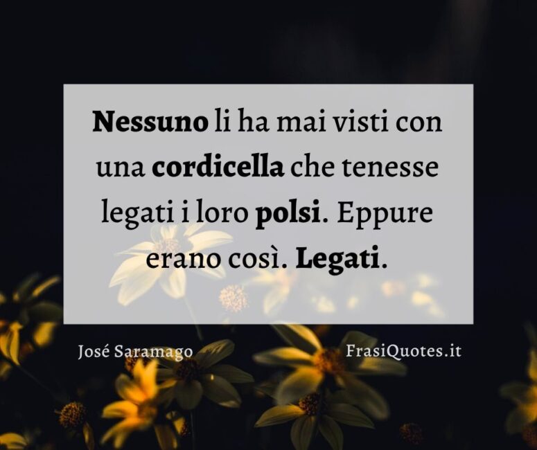 José Saramago frasi