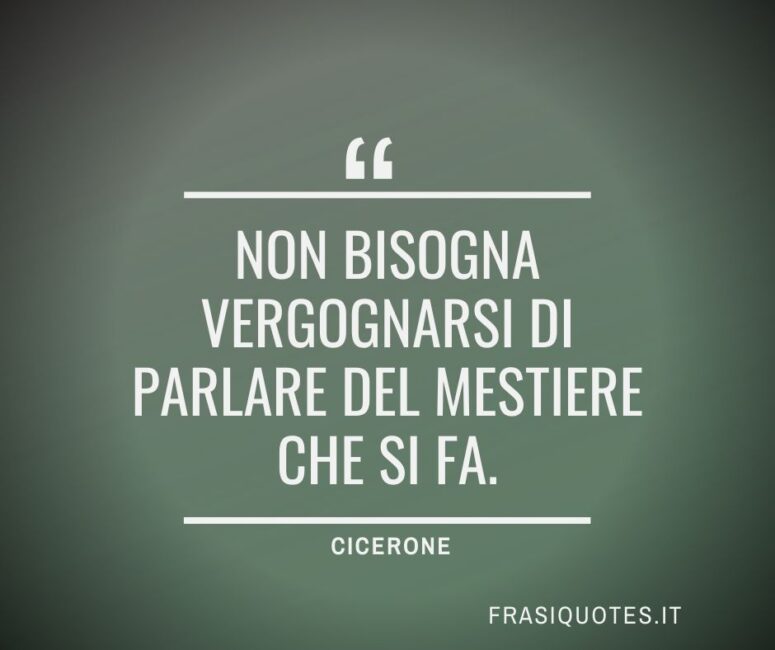 Citazioni Latine Famose sul lavoro