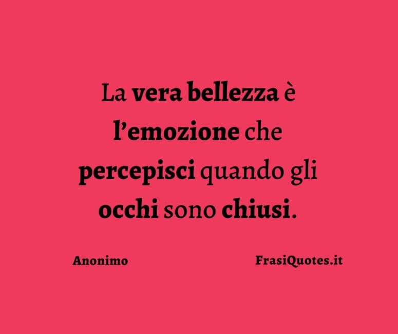 Frasi sulla bellezza