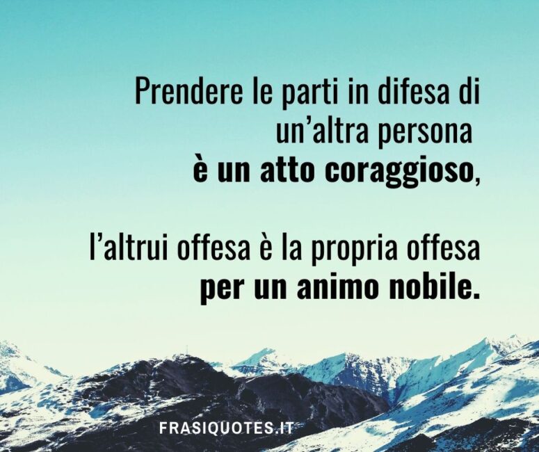 citazioni sulle offese