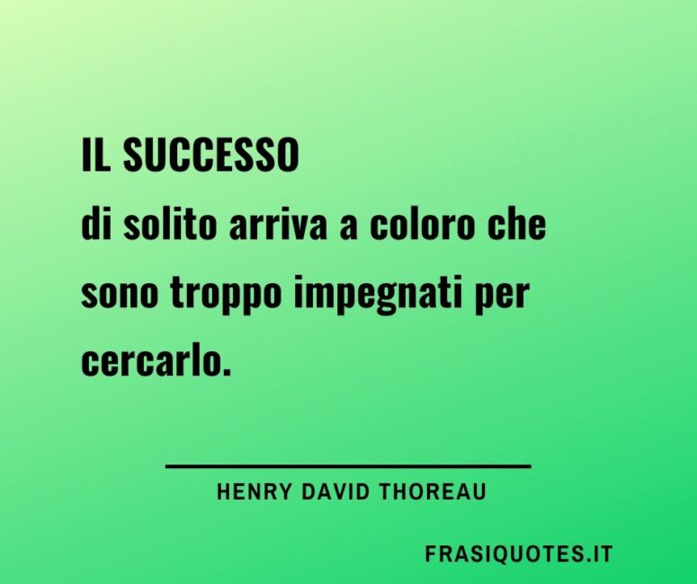 Citazioni sul successo