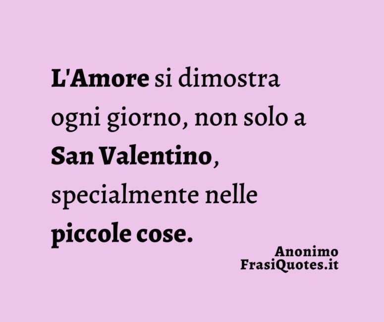 Citazioni sull'amore per San Valentino