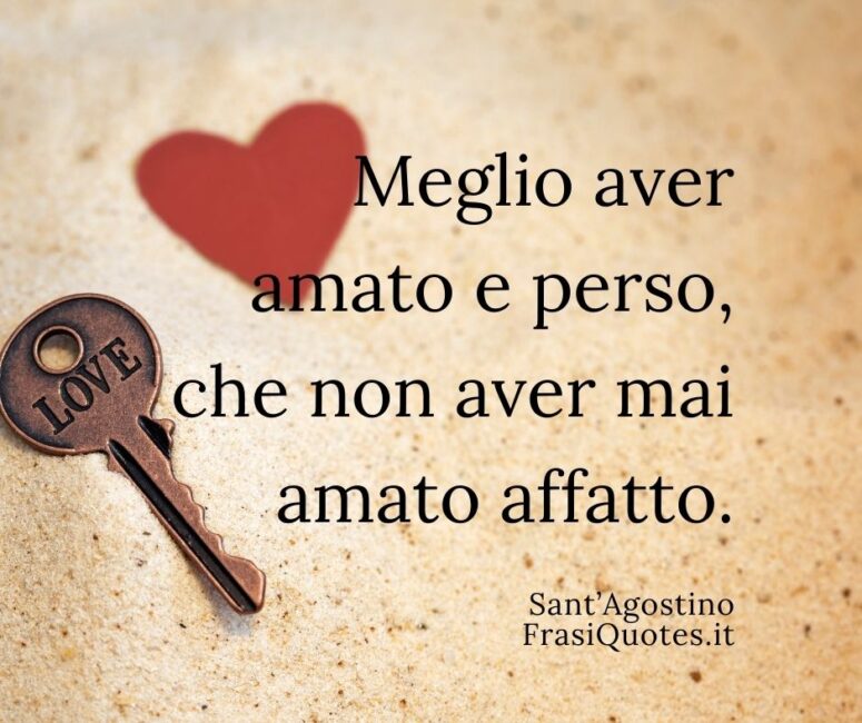 Frasi belle sui rimpianti d'amore