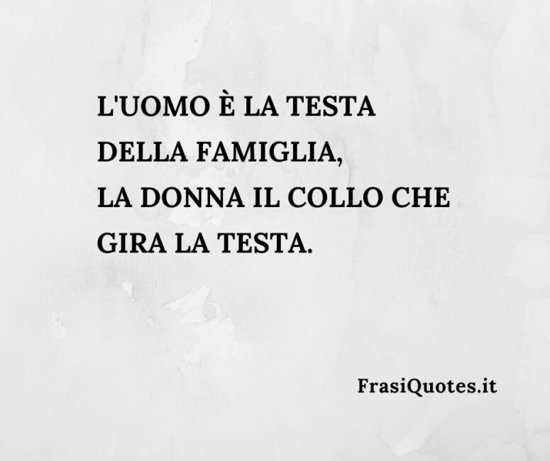 Proverbio cinese sulla famiglia