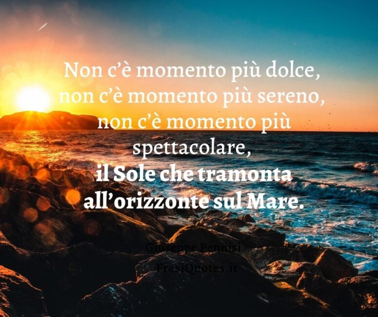 Frasi sul tramonto