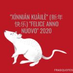 Capodanno Cinese 2020 25 Gennaio | Anno dell'animale topo bianco metallico